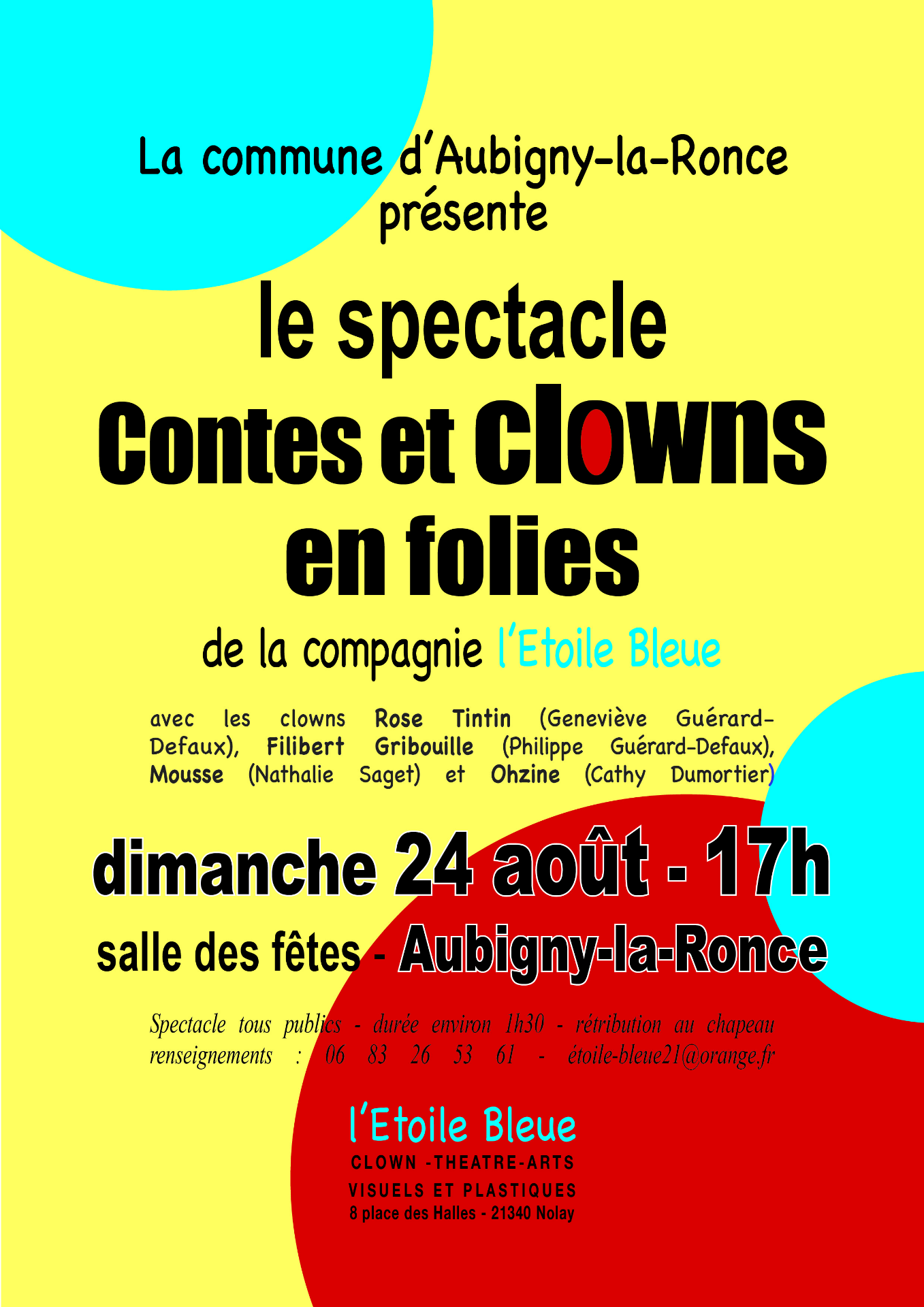 étoile bleue 24 août